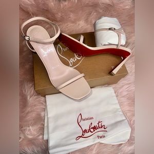 Christian Louboutin Condora Leather High-Heel Sandals